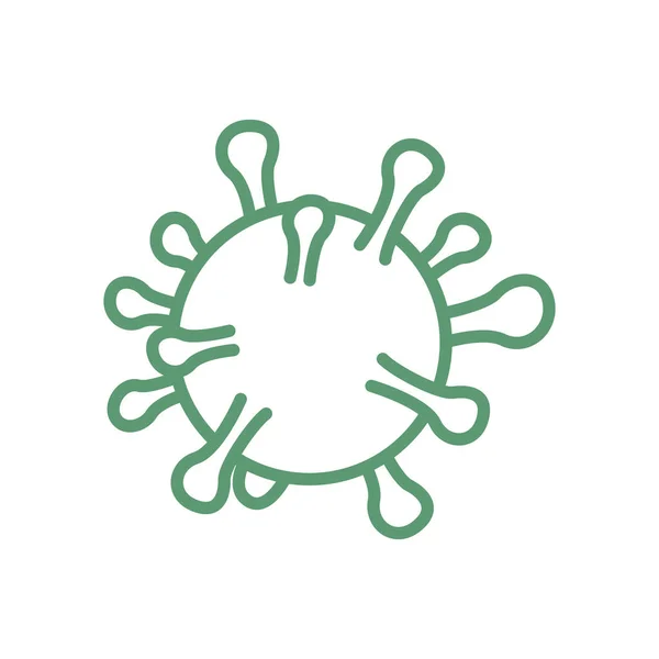 Icône du virus covid 19 — Image vectorielle