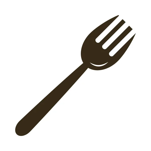 Imagen del icono de horquilla — Vector de stock