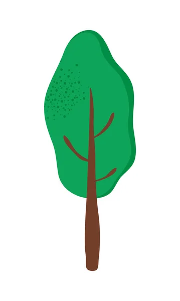 Ikona vysokého stromu — Stockový vektor
