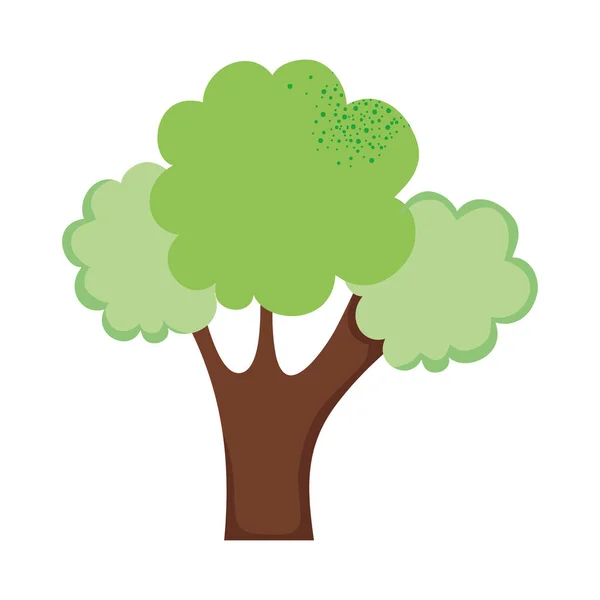 Icono del árbol espeso — Vector de stock