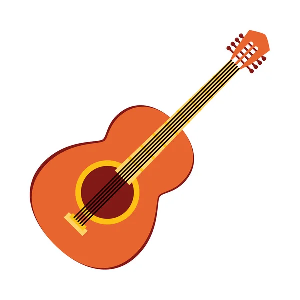 Acoustic guitar icon — Stock Vector