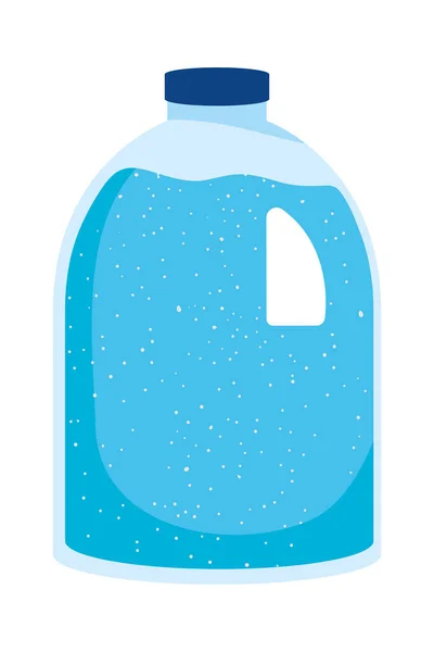 Grande bouteille d'eau — Image vectorielle