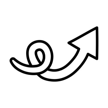 kalın kıvırcık ok