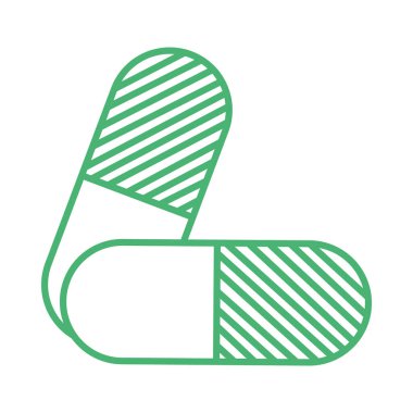 tıbbi kapsüller simgesi