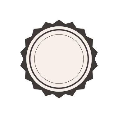 İzole mühür damgası