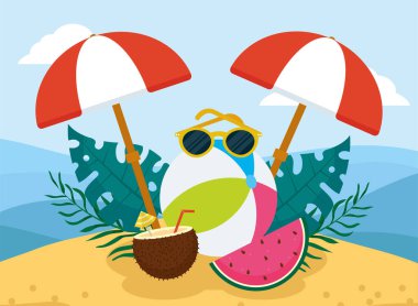 Bech 'te yaz sembolleri