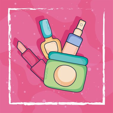 krema kavanozu ve sembol takımı