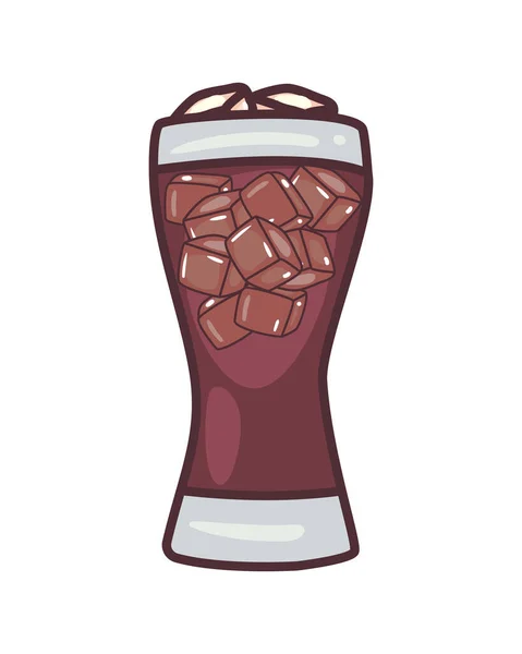 Icona di vetro di soda — Vettoriale Stock