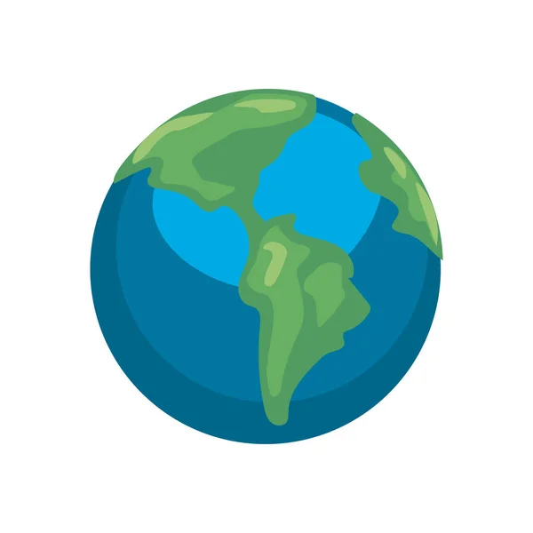 Earth world sphere — Stock Vector