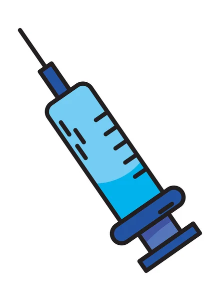 Icône de seringue médicale — Image vectorielle