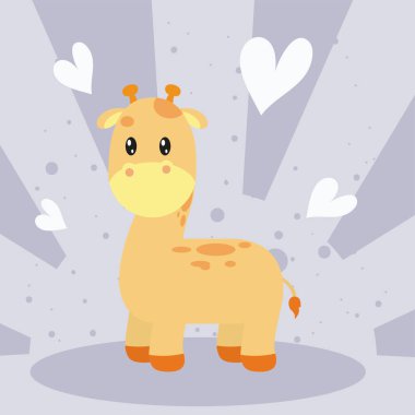 Şirin zürafa çizgi filmi