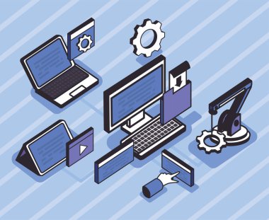 Web geliştirme sembol grubu