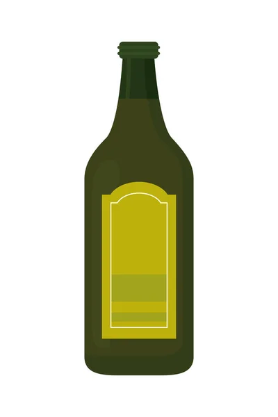 Bouteille d'huile d'olive — Image vectorielle