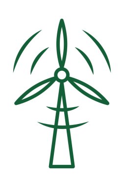eolik türbin simgesi