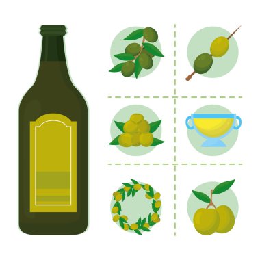 zeytin simgeleri koleksiyonu