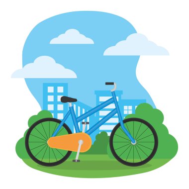 mavi bisiklet çizimi