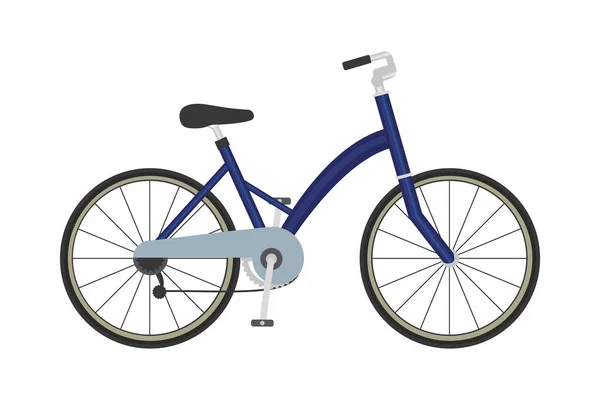 Ciudad icono de bicicleta — Vector de stock