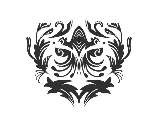 Arte ornamental imprimir — Vector de stock