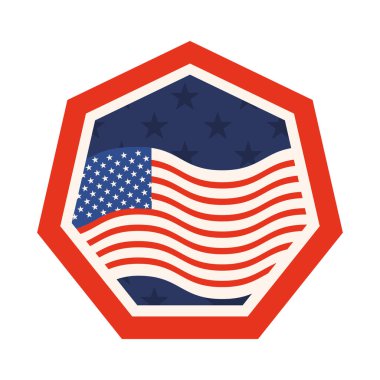 Dekoratif ABD etiketi