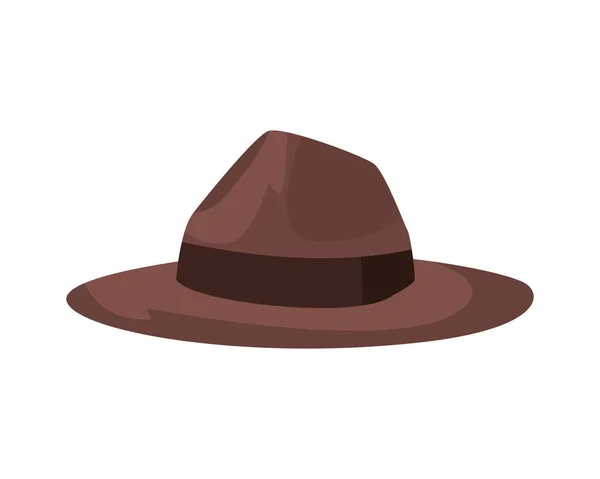 Hat accessory icon — Stock Vector