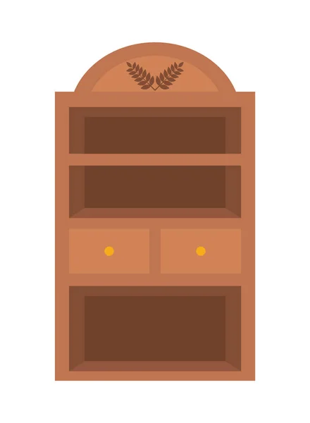 Bakery shelves design — Stock Vector