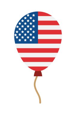 ABD bayrak balonu