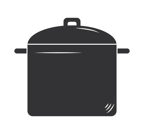 Cooking pot icon — Stock Vector