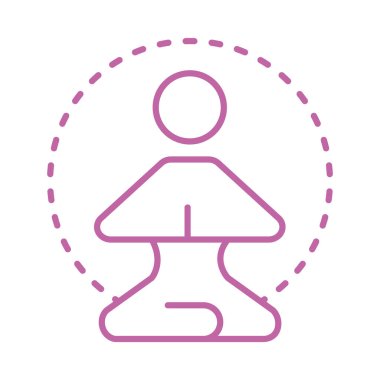 Meditasyon yoga sembolü