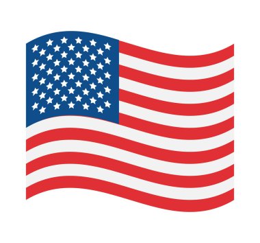 ABD bayrağı dalgalanıyor