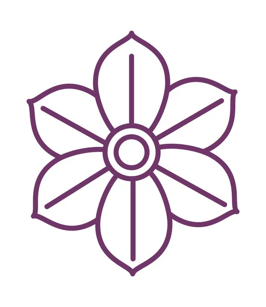 Mooi bloem ontwerp — Stockvector