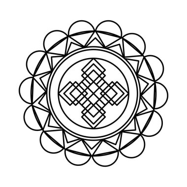 mandala süs simgesi