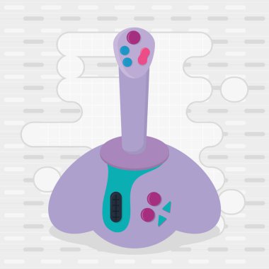 mor oyun joystick 'i