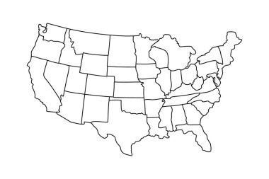 ABD siyasi haritası