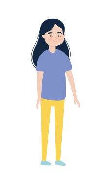 Mutlu kız tasarımı