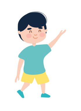 Mutlu çocuk simgesi