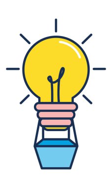 Ampul sıcak hava balonu