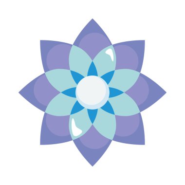 Soyut nilüfer çiçeği