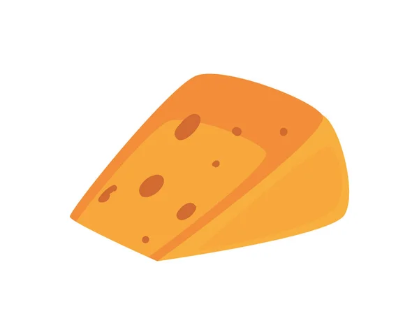 Fromage de type cheddar — Image vectorielle