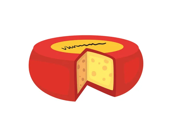 Сыр гауда типа — стоковый вектор
