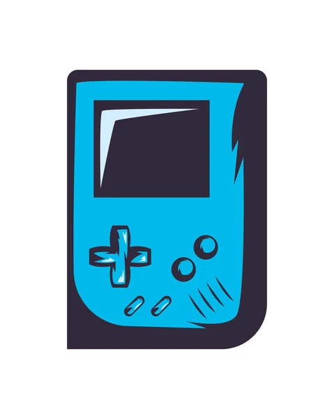 Video game console portable — Stock Vector