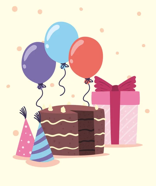 Birthday celebration banner — Stock Vector