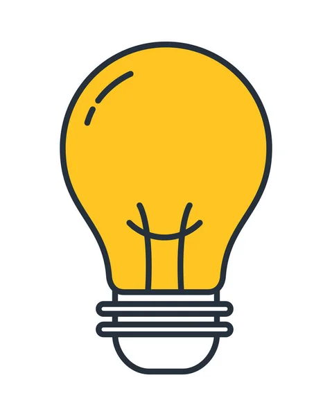 Icona della lampadina — Vettoriale Stock