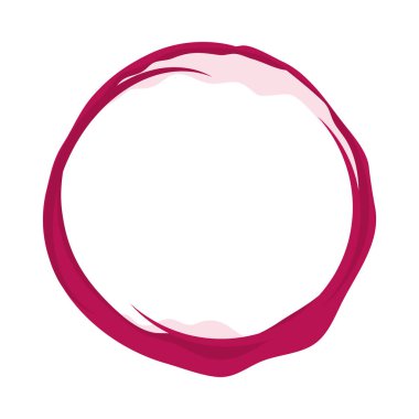 yuvarlak şarap lekesi