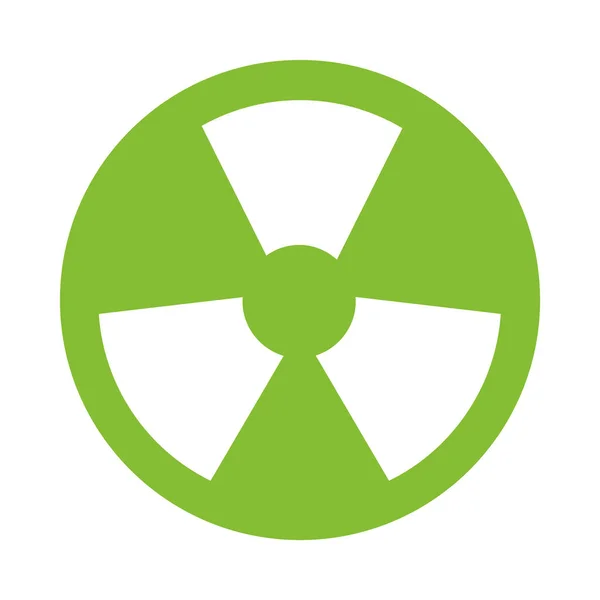 Symbol für Atomkraft — Stockvektor