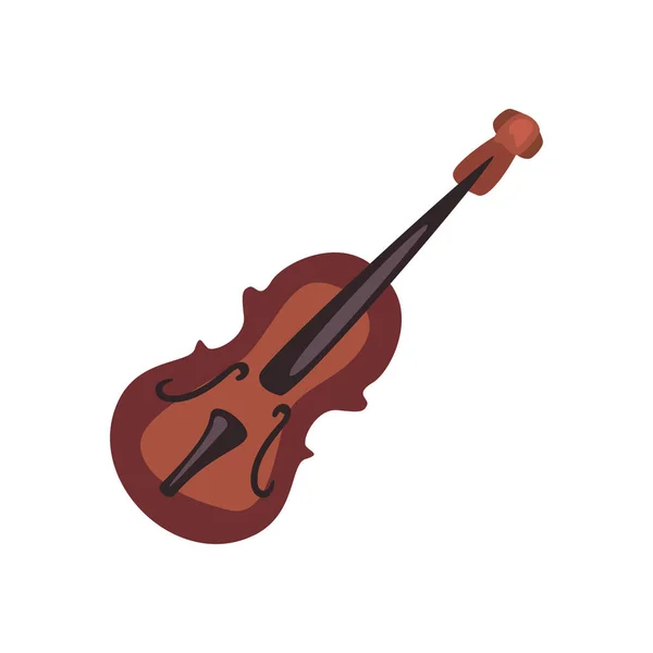 Ícone de instrumento de violino —  Vetores de Stock