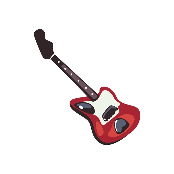 Instrument de guitare électrique — Image vectorielle