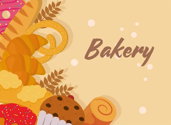 Bäckersymbolset — Stockvektor