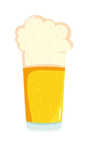 Icon of beer glass — Stock Vector