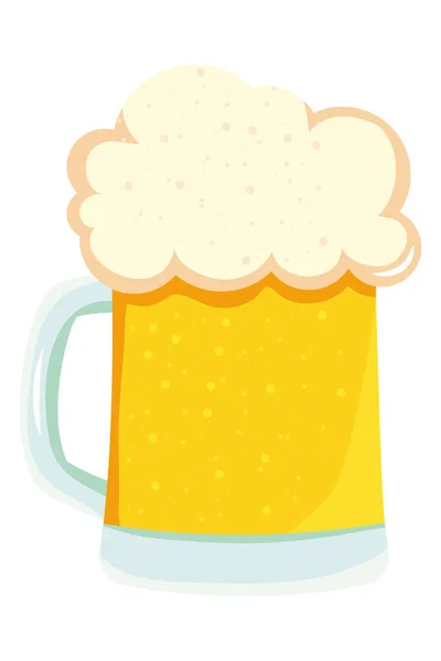 Beer mug icon — Stock Vector