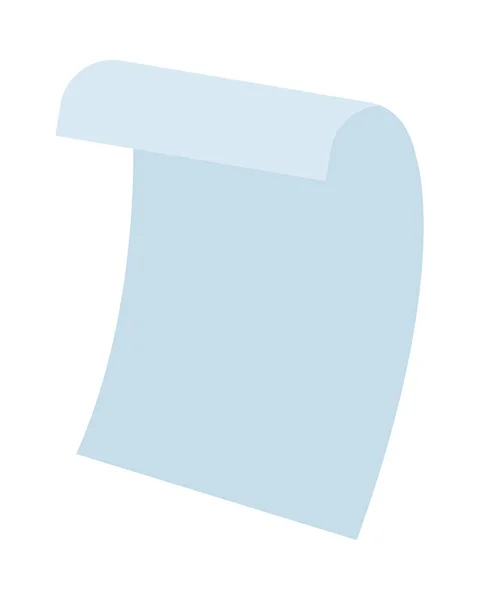 Kağıt sayfa simgesi — Stok Vektör
